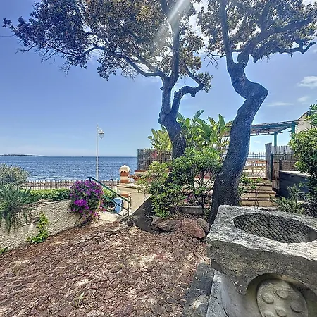 아파트 32m2 Petite Maison Au Bord De L'eau Avec Terrasse 칸느
